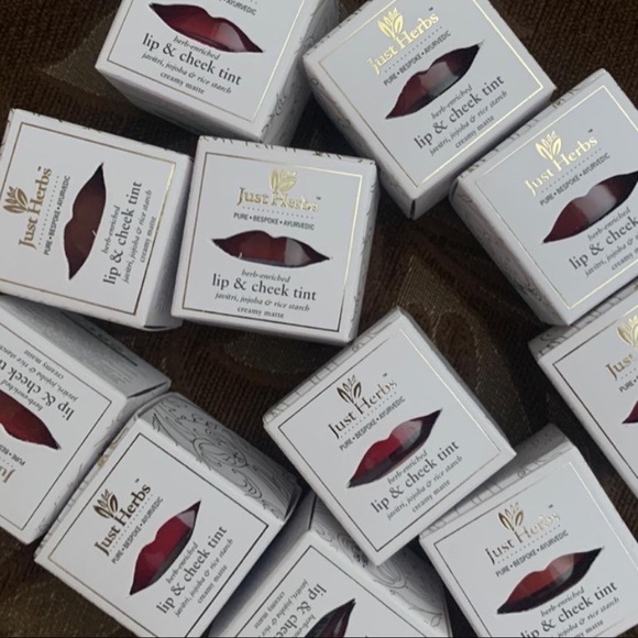 JUST HERBS Other - Just Herbs Lip Tints - 2 pack *Fixed Price*